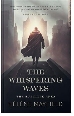 Pre Made Book Cover Foggy Gray