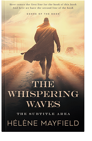 Pre Made Book Cover Cod Gray