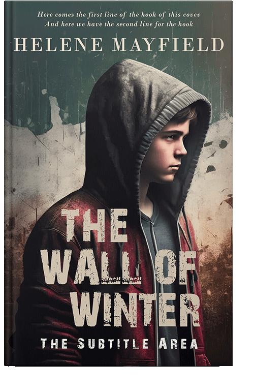 Front view of Shark #26660 - Premade Teen & Young Adult Book Cover