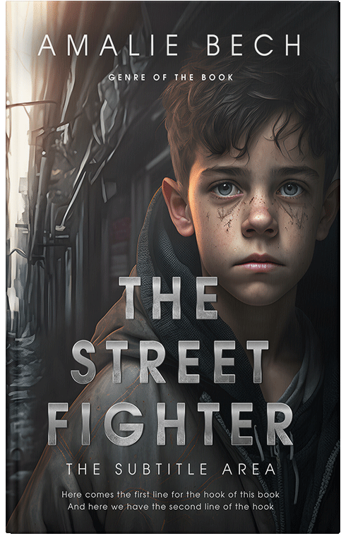 Front view of Premade Teen & Young Adult Book Cover - Dune