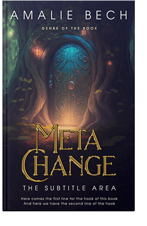 Pre Made Book Cover Mirage