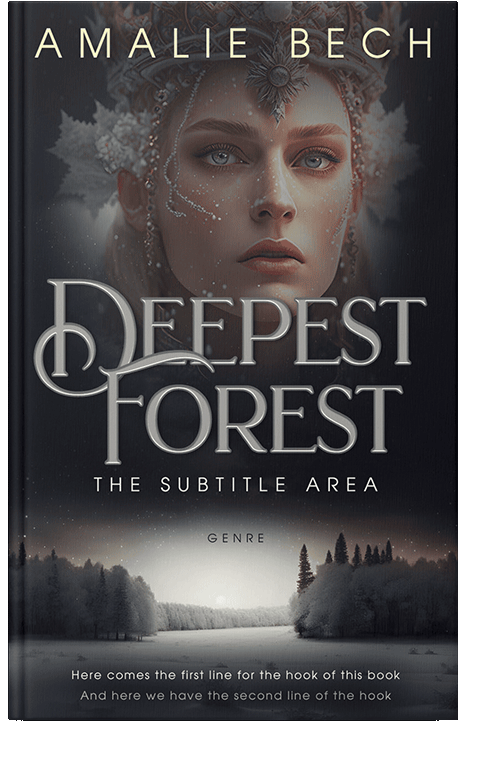 Front view of Baltic Sea #26685 - Premade Fantasy Book Cover