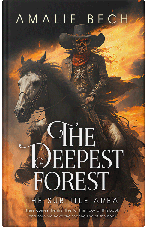 Front view of Di Serria #26692 - Premade Horror Book Cover