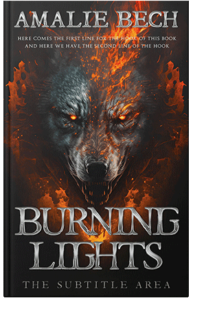 Pre Made Book Cover Cocoa Brown