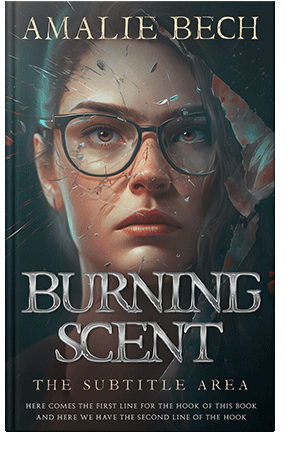 Pre Made Book Cover Outer Space