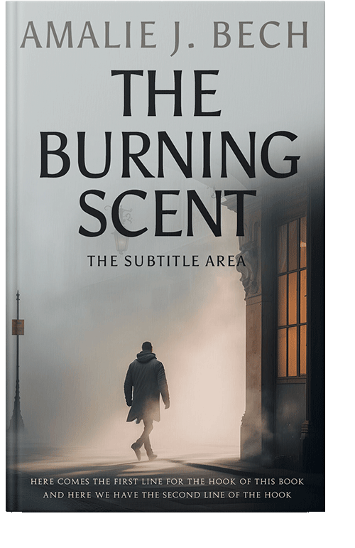 Front view of Gray Nickel #26702 - Premade Mystery & Thriller & Suspense Book Cover