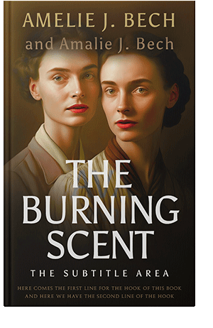 Pre Made Book Cover Graphite