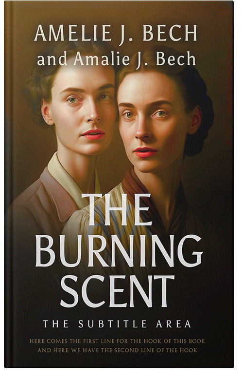 Front view of Premade Historical Book Cover - Graphite