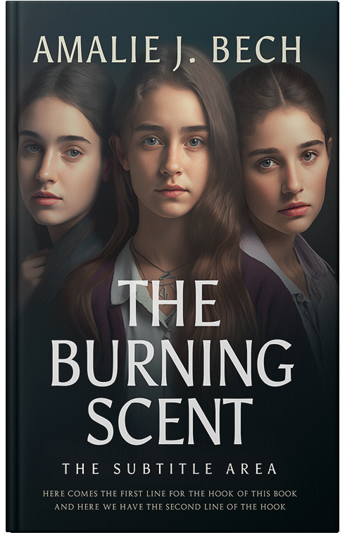 Front view of Premade Teen & Young Adult Book Cover - Woodsmoke