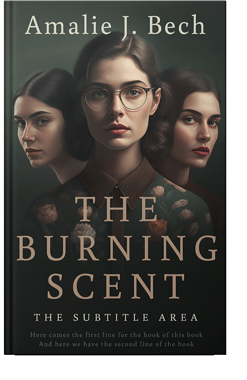 Front view of Heavy Metal #26709 - Premade Historical Book Cover