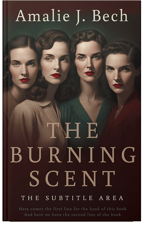 Front view of Coffee Bean #26710 - Premade Historical Book Cover