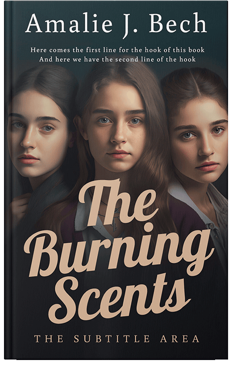 Front view of Sorrell Brown #26720 - Premade Teen & Young Adult Book Cover