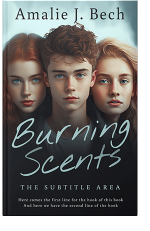 Pre Made Book Cover Pumice