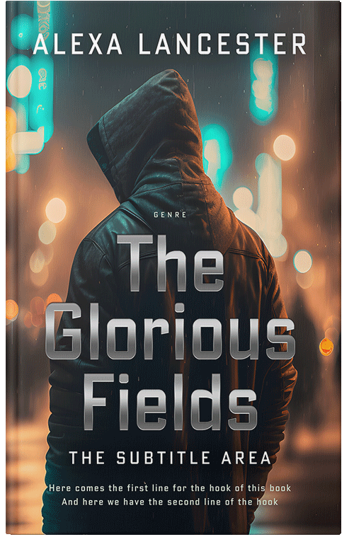 Front view of Tan #26725 - Premade Mystery & Thriller & Suspense Book Cover