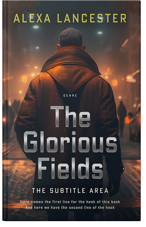 Front view of Premade Mystery & Thriller & Suspense Book Cover - Shark