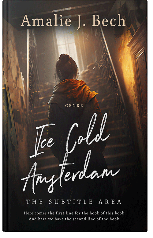 Front view of Premade Mystery & Thriller & Suspense Book Cover - Gondola