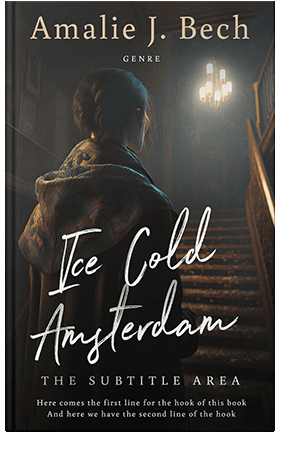 Pre Made Book Cover Cod Gray