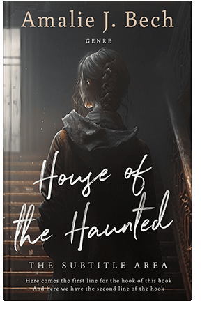 Pre Made Book Cover Cod Gray