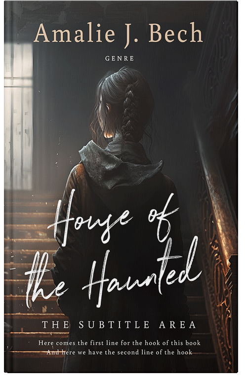 Front view of Premade Mystery & Thriller & Suspense Book Cover - Cod Gray