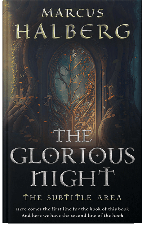 Front view of Woodsmoke #26751 - Premade Fantasy Book Cover