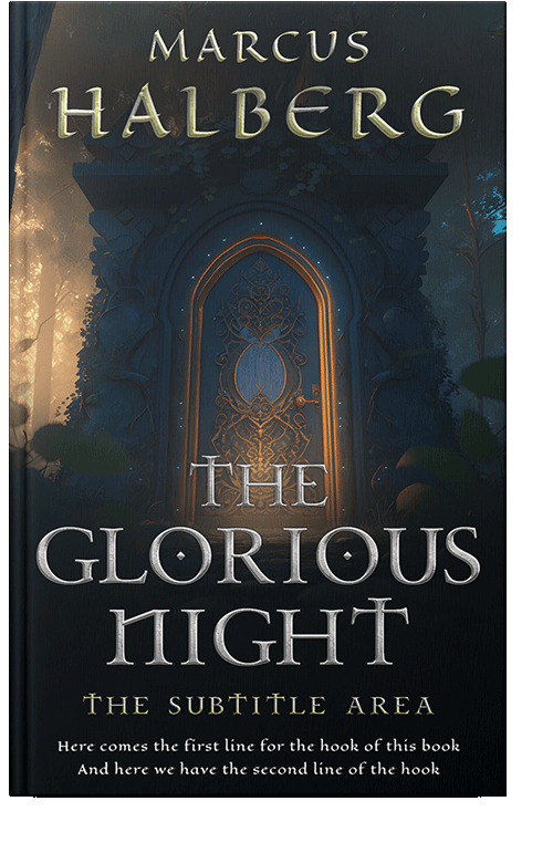 Front view of Bunker #26753 - Premade Fantasy Book Cover