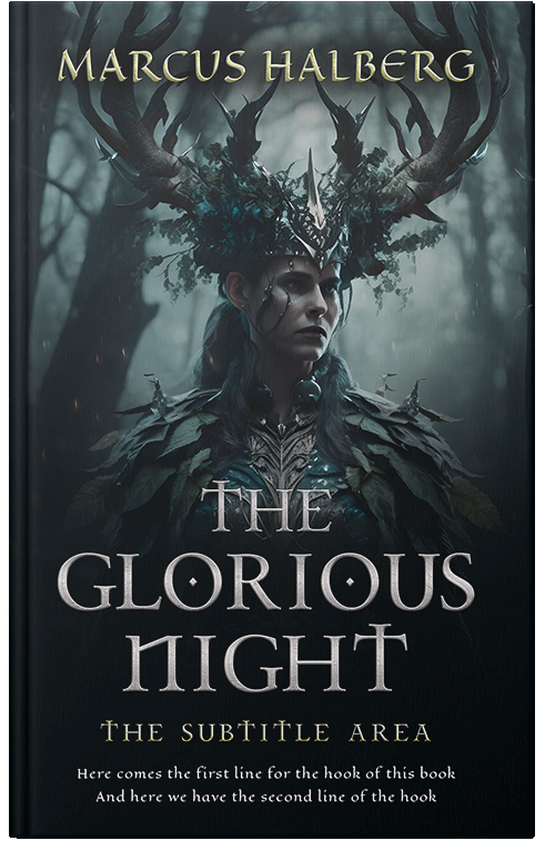 Front view of Premade Fantasy Book Cover - Bunker