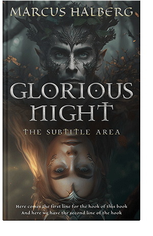 Pre Made Book Cover Heavy Metal