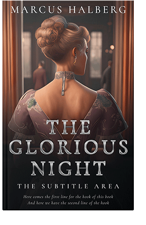 Pre Made Book Cover Cocoa Brown