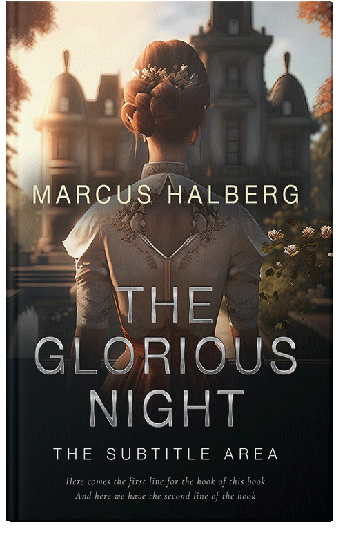 Front view of Cocoa Brown #26767 - Premade Historical Book Cover