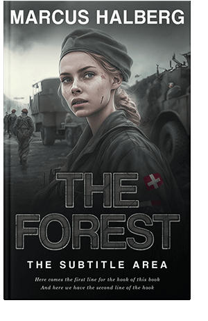 Pre Made Book Cover Shark