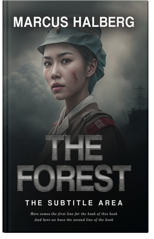 Front view of Shark #26776 - Premade Mystery & Thriller & Suspense Book Cover