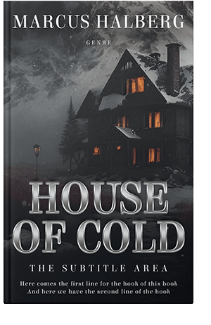 Pre Made Book Cover Shark