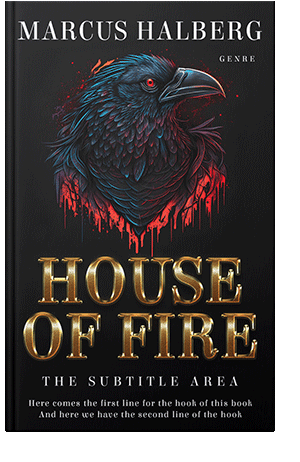 Pre Made Book Cover Woodsmoke