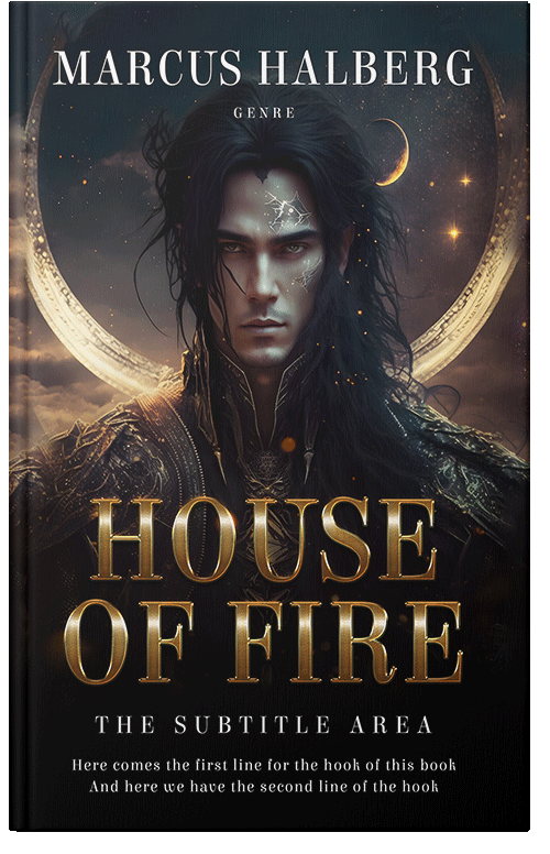 Front view of Woodsmoke #26792 - Premade Fantasy Book Cover
