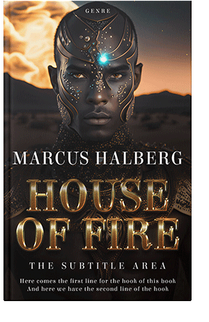 Pre Made Book Cover Cocoa Brown