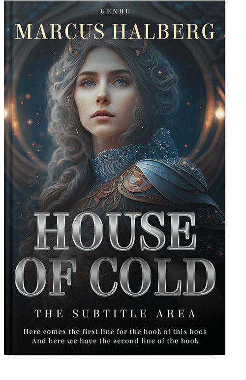 Front view of Bunker #26797 - Premade Science Fiction Book Cover