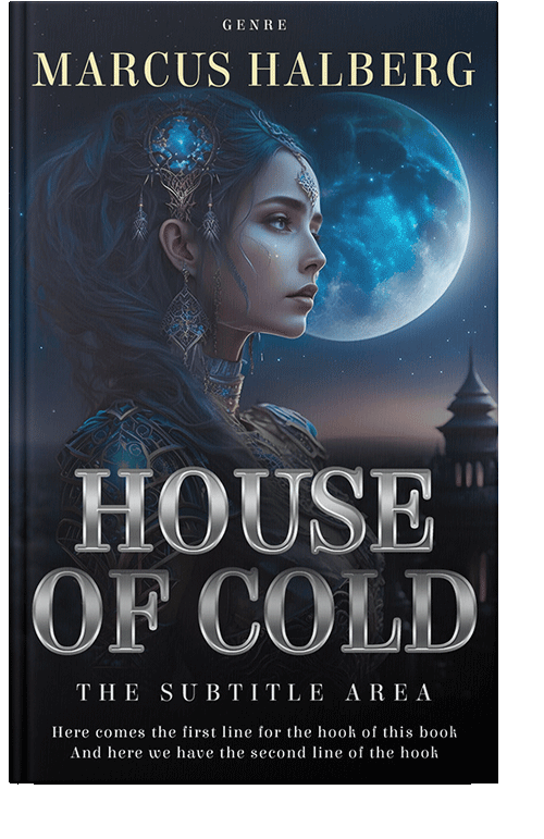 Front view of Mirage #26798 - Premade Science Fiction Book Cover