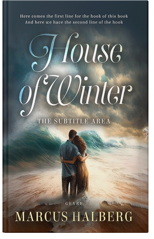 Front view of Cape Cod #26804 - Premade Romance Book Cover