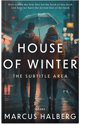 Pre Made Book Cover Outer Space