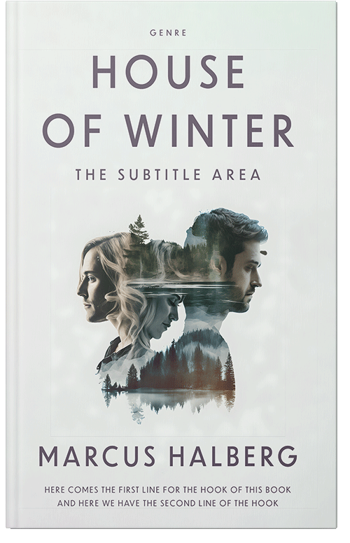 Front view of Gray Nurse #26813 - Premade Romance Book Cover