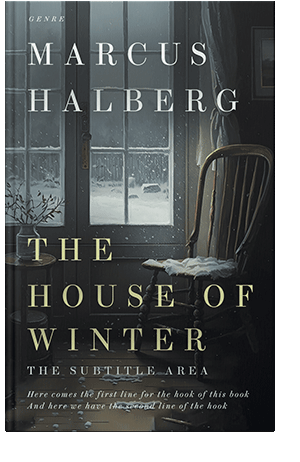 Pre Made Book Cover Shark