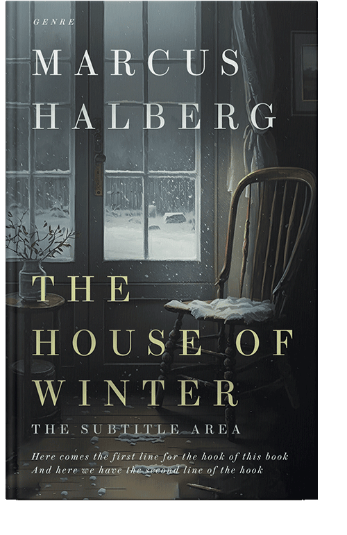 Front view of Shark #26828 - Premade Historical Book Cover