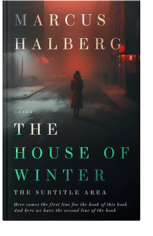 Pre Made Book Cover Thunder