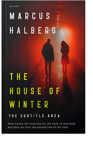 Pre Made Book Cover Tuscany