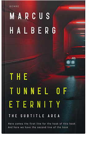 Pre Made Book Cover Thunder