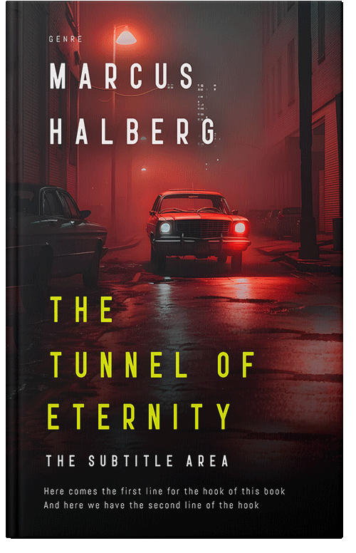 Front view of Premade Mystery & Thriller & Suspense Book Cover - Tamarind