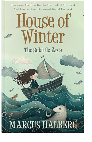 Pre Made Book Cover Plantation