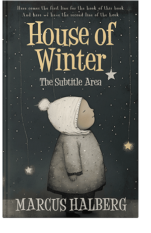 Pre Made Book Cover Outer Space