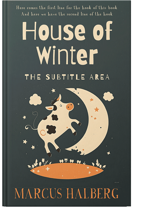 Front view of Cape Cod #26852 - Premade Surreal Book Cover