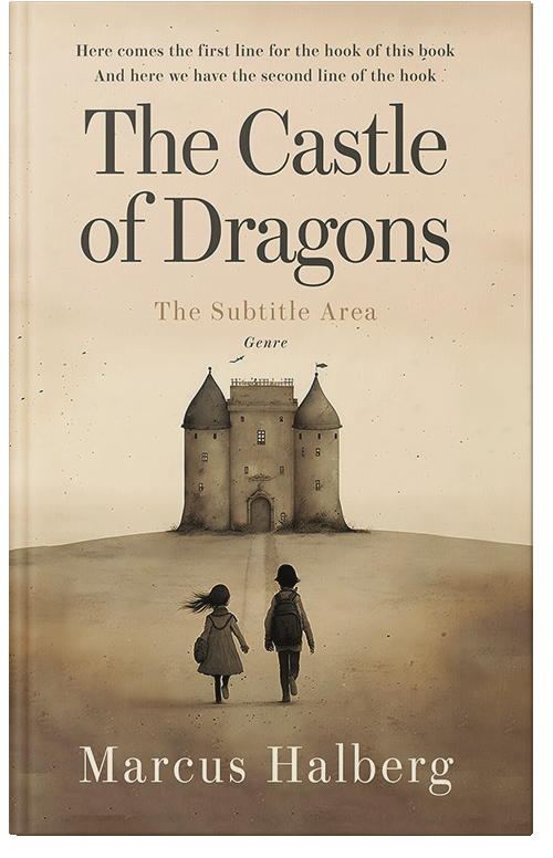 Front view of Raffia #26857 - Premade Fantasy Book Cover